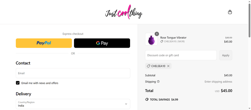 Up to 20% Off at Just Cool Thing - Save More on Your Order